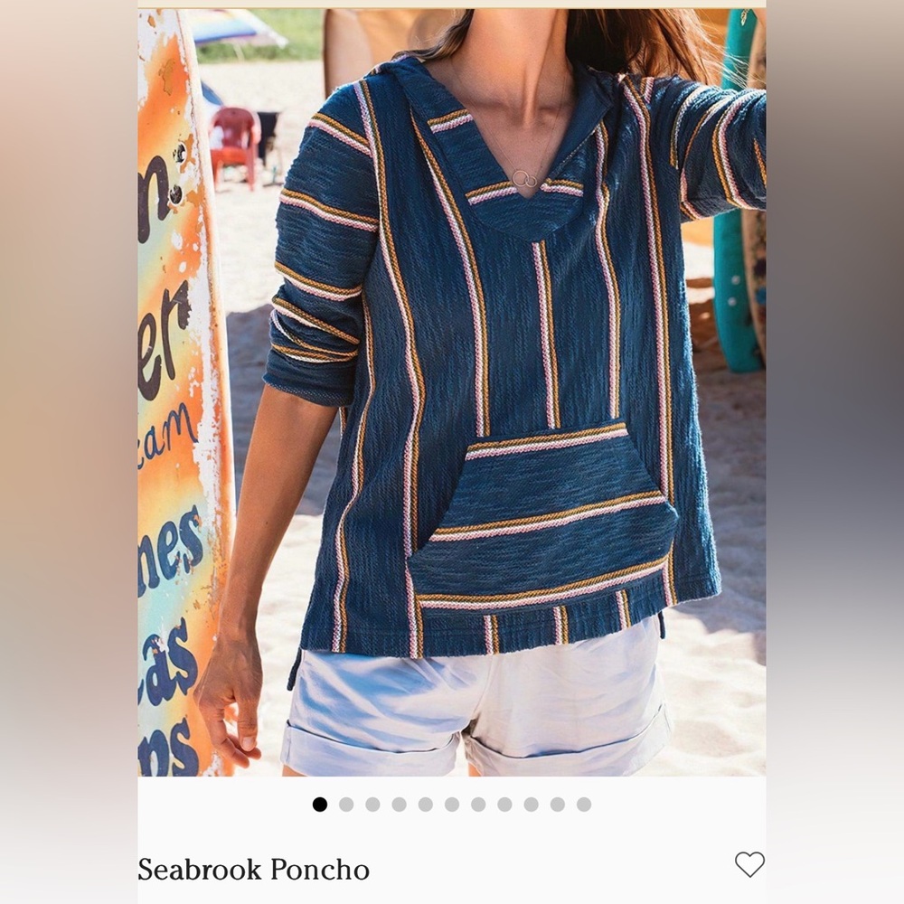 Faherty “Seabrook Poncho”